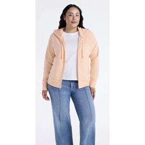 Time and Tru - Zip Front - Fleece Hoodie Jacket – Size XXL – NWT